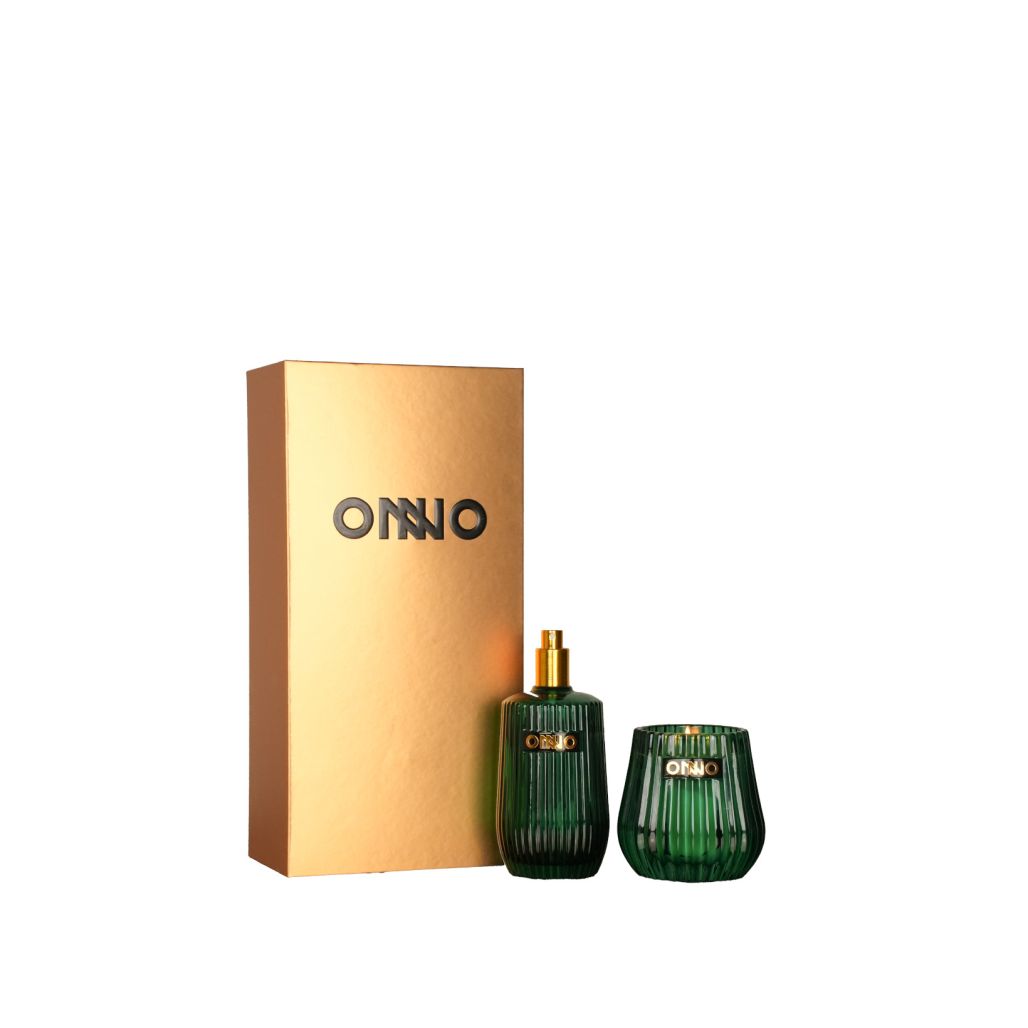 Gift Set: Eclectic Candle + Roomspray Sage