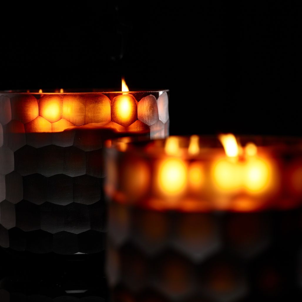 Circle Amber Candle