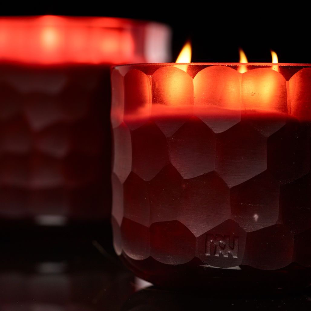 Circle Red Candle