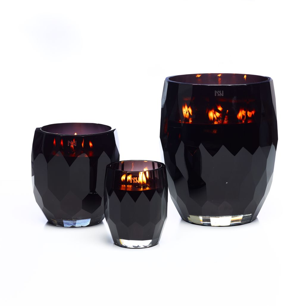 Jewel Black Candle