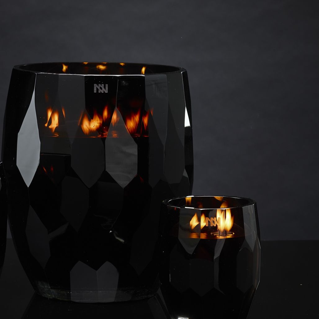 Jewel Black Candle