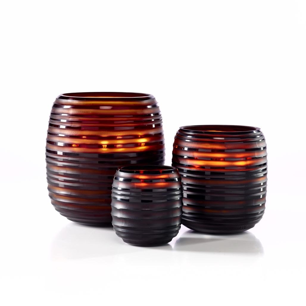 Sphere Amber Candle