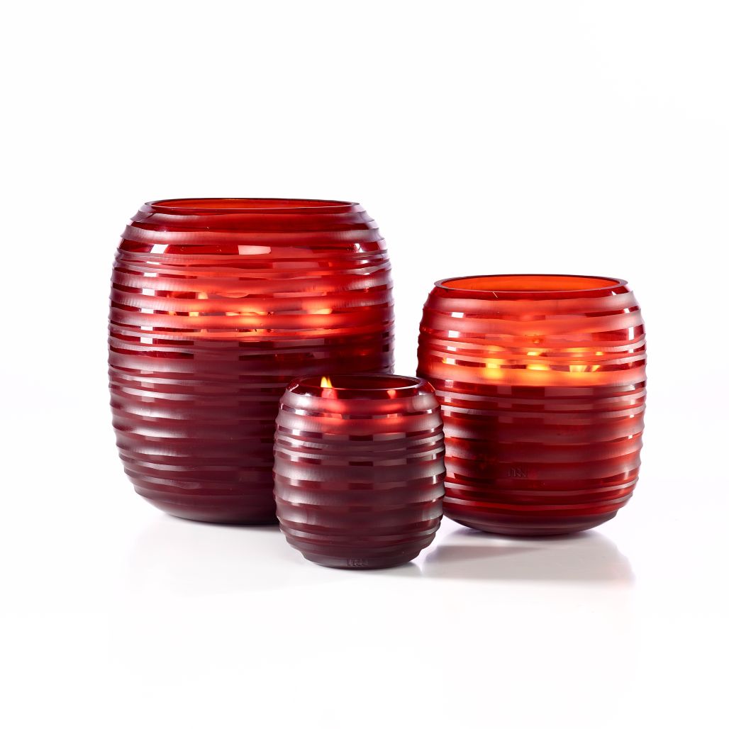 Sphere Red Candle