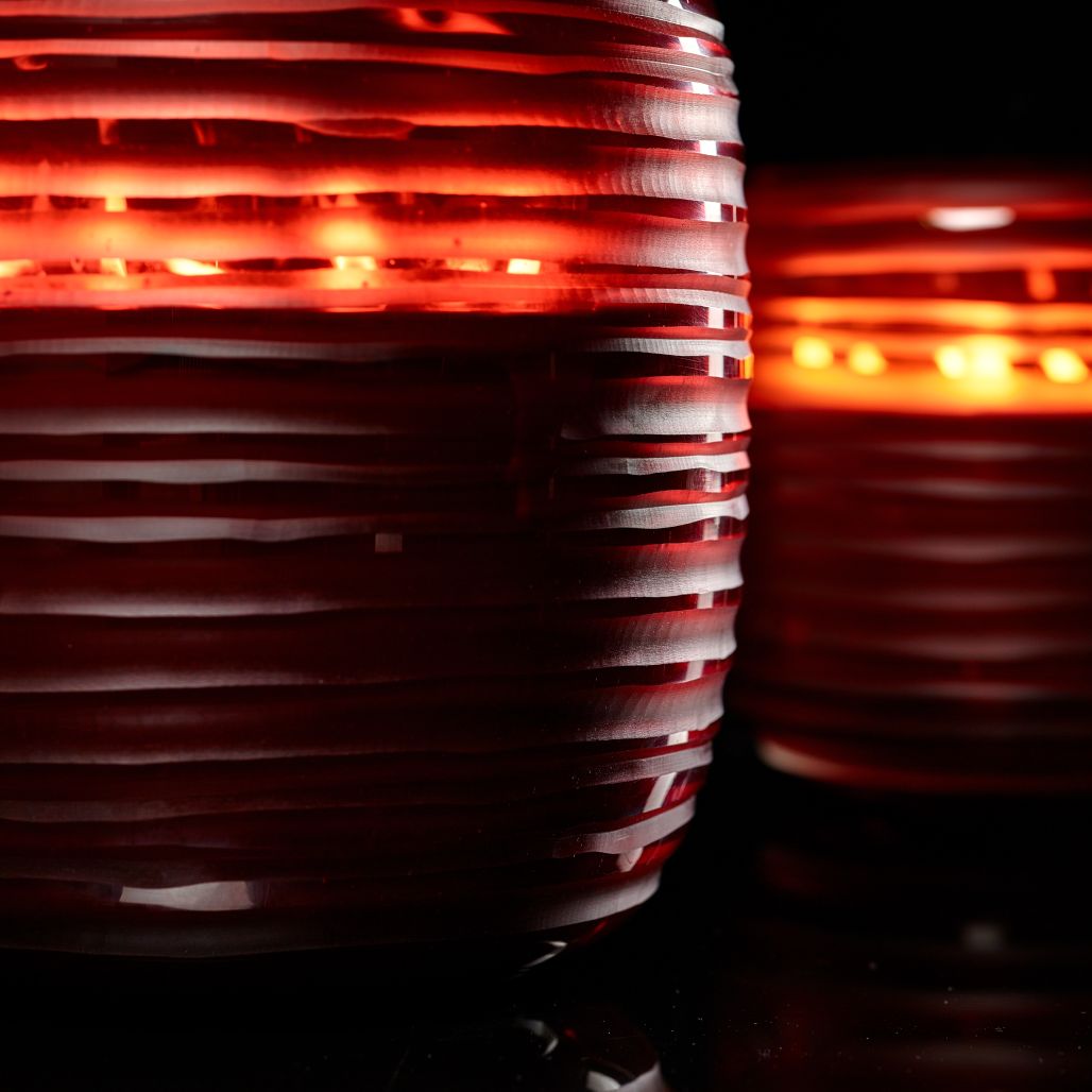 Sphere Red Candle